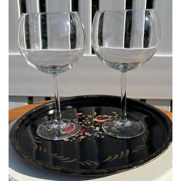 Round Black Gold Floral Hand-Painted Toleware Tray Serving Platter Wall Art - Picture 10 of 10